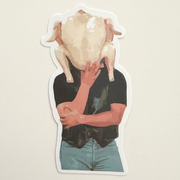 10/$10 Friends Joey Turkey Head Sticker - Picture 1 of 1